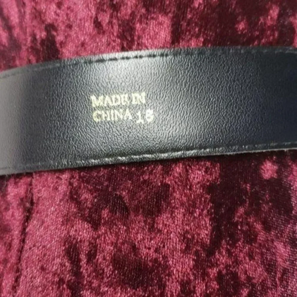 Cherokee Tan Silver Buckle‎ belt